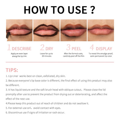 Peel-Off Lip Liner